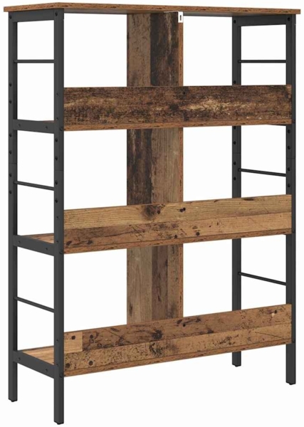 vidaXL Bücherregal Altholz 82 x 32 x 112 cm Holzwerkstoff 883992 Bild 6