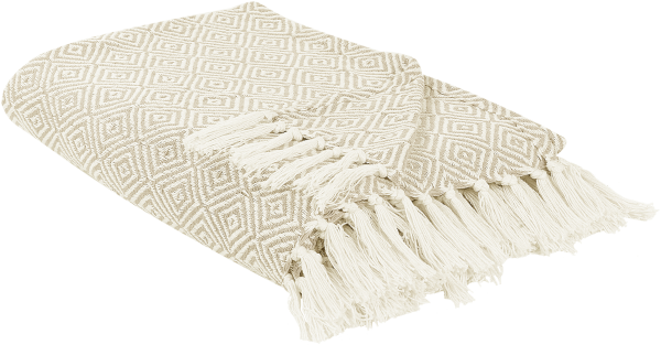 Tagesdecke TOUTLI Baumwolle 220 x 240 cm Helles Beige