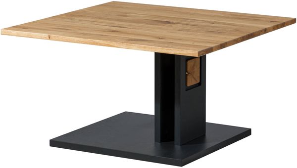 Couchtisch Wildeiche 80x80x43 natur lackiert / geölt KITZBÜHEL #104