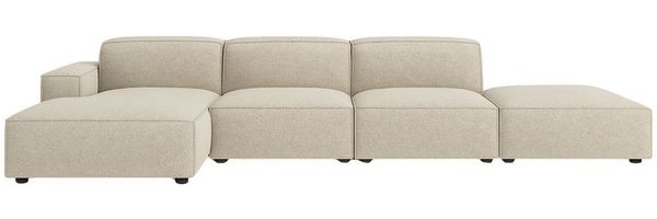Kaiser Möbel Ecksofa Ecksofa Cursal – modulares L-Sofa mit großzügigem Design, Einzelsofa, L-Form, modulares System, minimalistisches Design