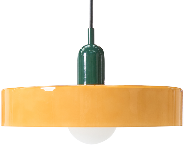 Hängeleuchte PAALA Glas Orange