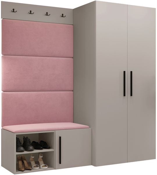 Garderoben-Set Mapreni I (Farbe: Cashmere, Manila 09)