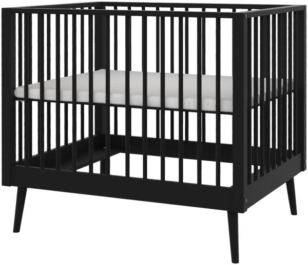Europe Baby Evy Laufgitter Mattschwarz Schwarz 1