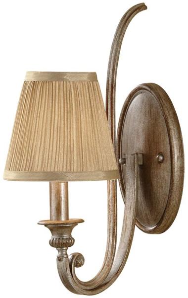 Elstead Lighting Abbey 1-Light Wandleuchte Beige 1-flammig E14