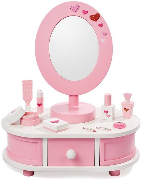 howa Schminktisch Little Lady, incl. 12 tlg. Zubehör, aus Holz für Kinder