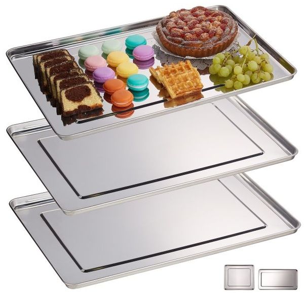 Servierplatte 3er Set, Größe XL, 1,5 x 33 x 48 cm