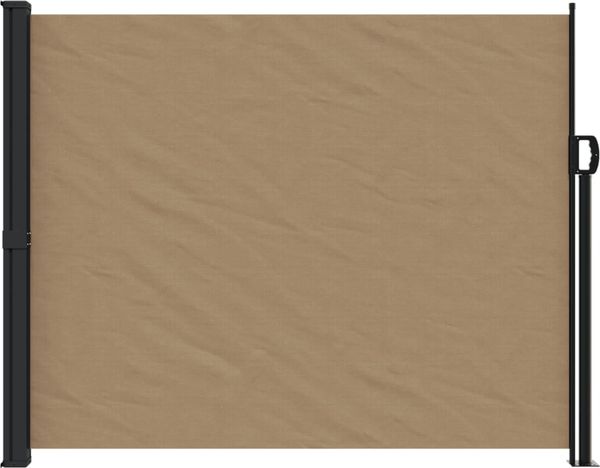 vidaXL Seitenmarkise Ausziehbar Taupe 160x300 cm 4004319 Bild 3