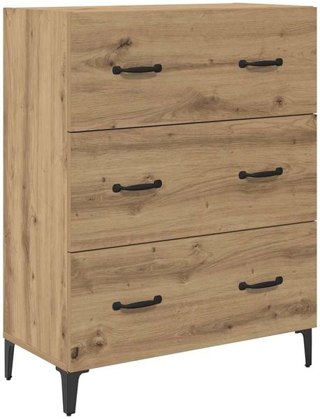 vidaXL Highboard Artisan-Eiche 69,5 x 34 x 180 cm Holzwerkstoff 3415966 Bild 6