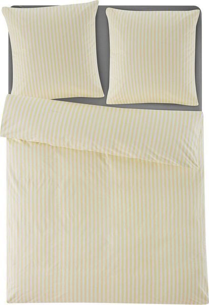 LeGer Home by Lena Gercke Bettwäsche Linnea, Renforcé, 2 teilig, aus 100% Baumwolle, Streifendesign
