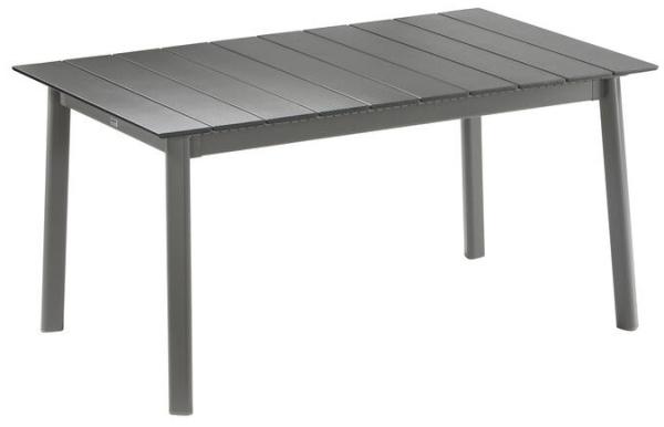 Oron S Dining Tisch grau Aluminium