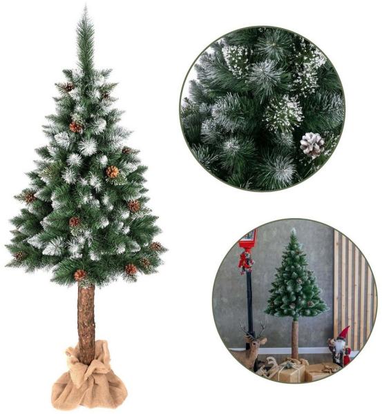 Sarcia. eu Künstlicher Weihnachtsbaum Künstlicher Weihnachtsbaum Diamantkiefer am Stamm PVC 120cm