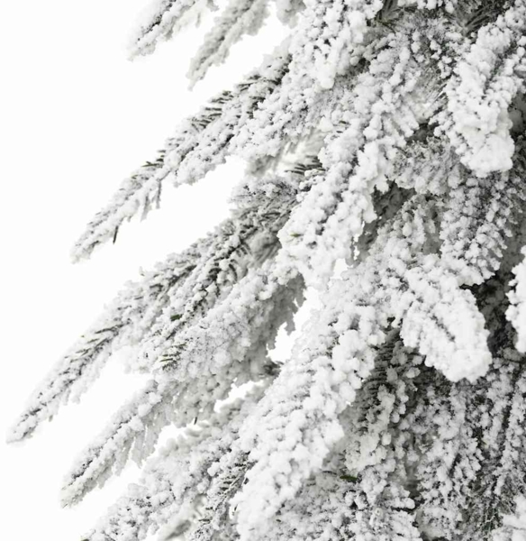 vidaXL Weihnachtsbaum mit 150 LEDs Weiß 150 cm PE und Stahl 3396220 Bild 9