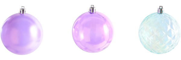 Weihnachtskugel 24er Set ASNEN Violett Bild 4