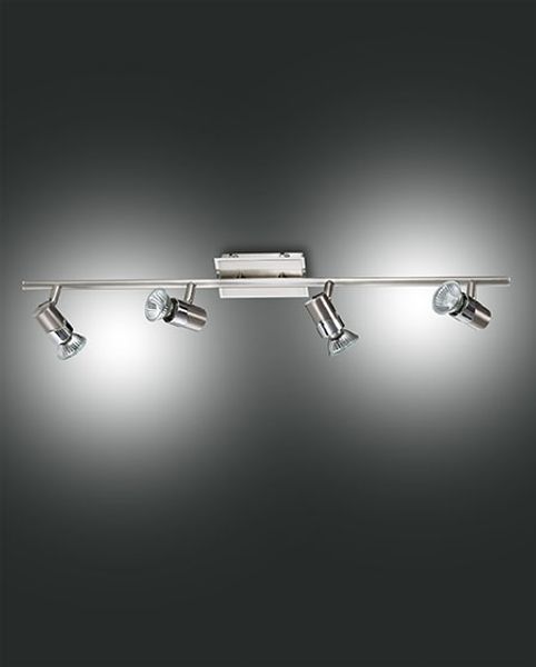 FABAS LUCE No. 2554-80-178 Spot ALICE 4-flammig nickel satiniert
