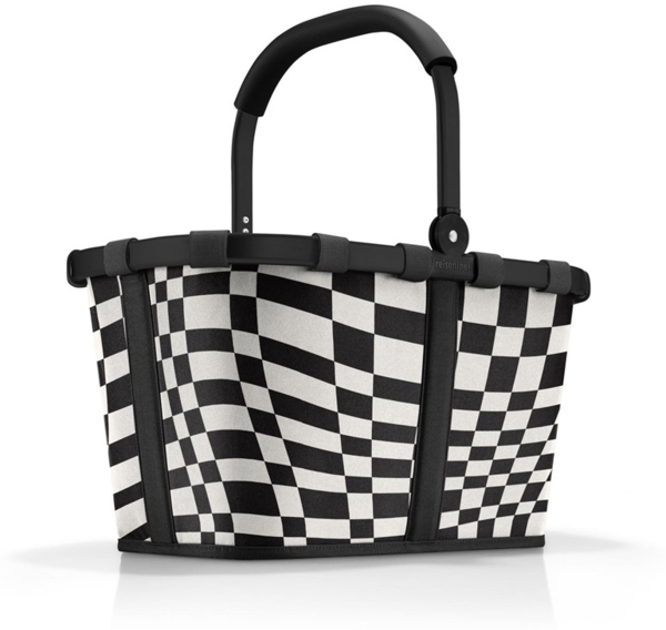 Reisenthel carrybag frame op-art - Schwarz - Weiß