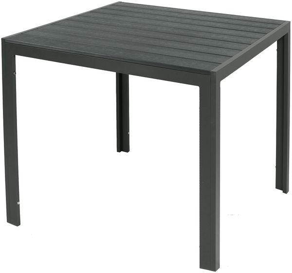 Non-Wood Gartentisch Aluminium 90cm x 90cm x 74cm