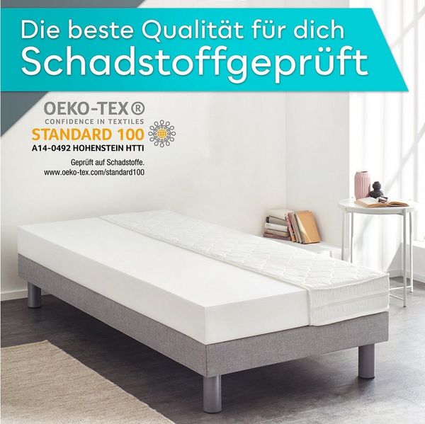 Komfortschaummatratze Komfortmatratze, Sun Garden, 16 cm hoch, (Oeko Tex, verschiedene Größen, in H2-H3, Bezug waschbar), 90x200 cm & 120x200 cm
