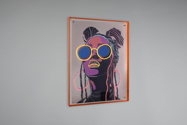MIRRORS AND MORE 'Amira' LED-Bild Acryl, vielfarbig, 65x85,4x4cm