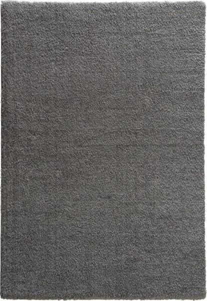 Teppich in Grau aus 100% Polyester - 290x200x3cm (LxBxH)