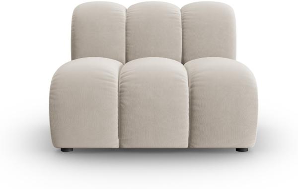 Micadoni Armloses Modul Lupine Samtstoff Salvador Beige