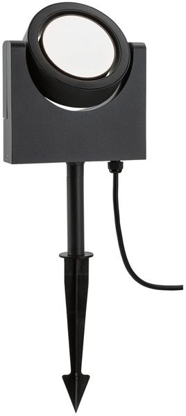 Paulmann No. 94408 Outdoor Spotleuchte Swivea Anthrazit IP44 360° beweglich 8W