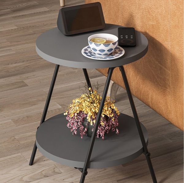 Decortie Beistelltisch Essel, Modern Beistelltisch, 35 x 35 x 42 cm