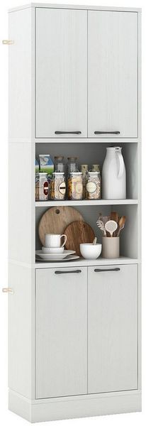 COSTWAY Küchenbuffet Küchenschrank Vorratsschrank 190cm