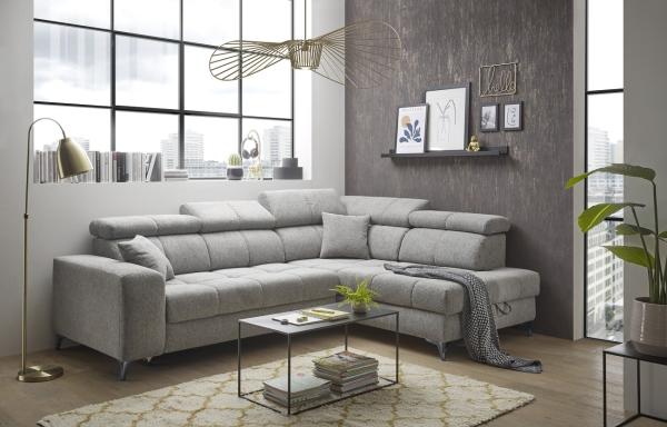 Ecksofa mit Schlaffunktion Sydney - ED Exciting Design