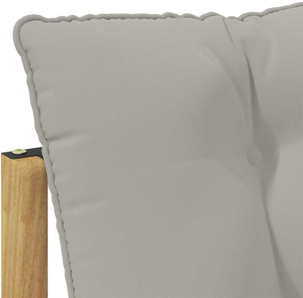 vidaXL Sectional Sofa Einheiten mit Kissen 3 Stück Weiß 901630 Bild 9