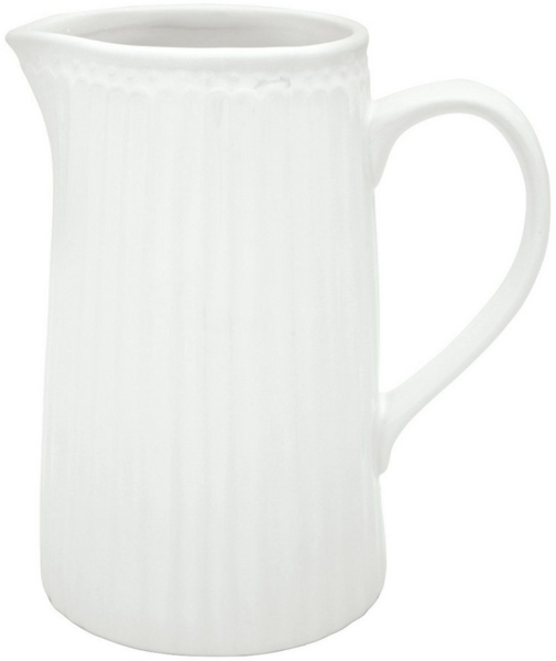 Greengate Alice Krug white 1 l