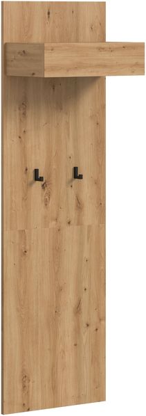 Garderobenpaneel >Drive< in artisan oak - 160x50x6cm (BxHxT)