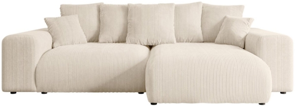 ALTDECOR Ecksofa ESKAR-L, Couch mit Schlaffunktion, Wohnzimmer - Wohnlandschaft, Corner Sofa Bett Eckcouch Couch L-Form Schlafcouch Ausziehbar