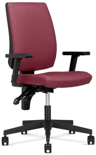 Bürostuhl Taktik lila mit Armlehnen