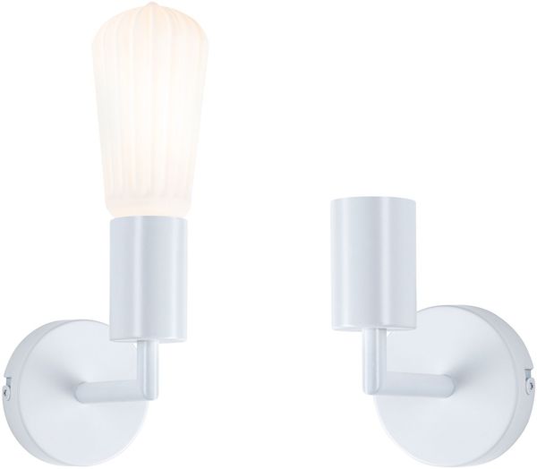 Paulmann 71138 Wandleuchte Ravi E27 weiss matt IP44