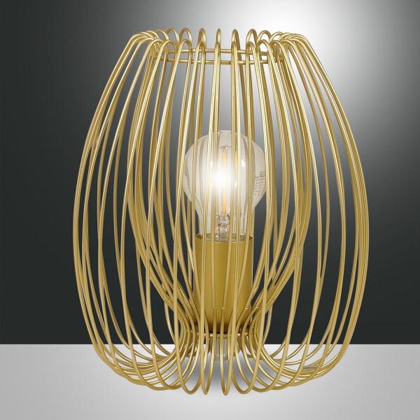Fabas Luce 3677-34-225 Tischleuchte Camp 24cm gold E27