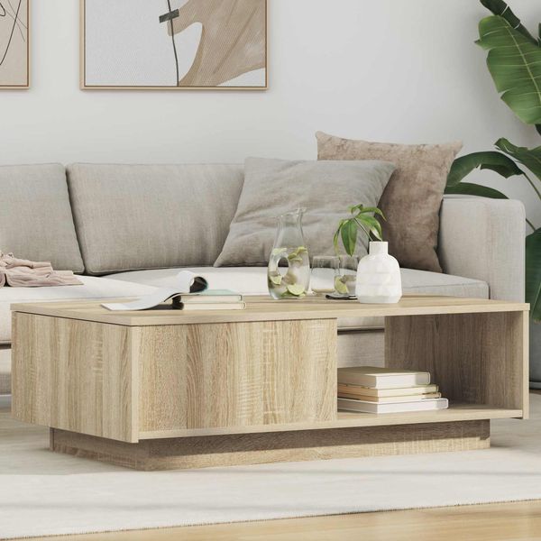 vidaXL Couchtisch Sonoma-Eiche 95 x 55 x 31 cm Holzwerkstoff 8000182