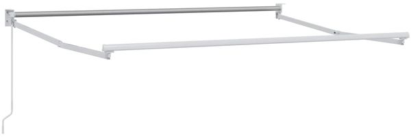 vidaXL Manuell einziehbare Markise Bordeauxrot 3x2 m 3418890 Bild 2