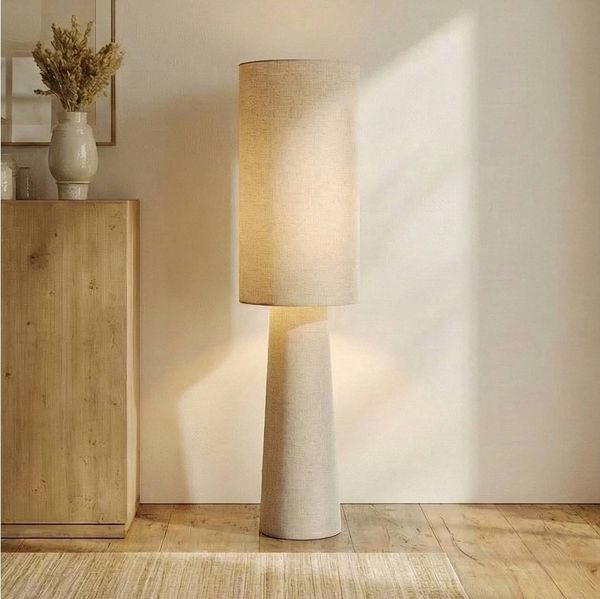 Lindby Stehlampe Elfie, Creme IP20, 2x15 W LED