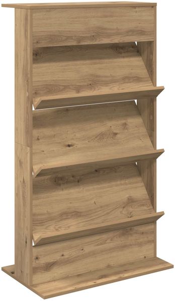 vidaXL Magazinregal Artisan-Eiche 70 x 41 x 126 cm Holzwerkstoff 899534 Bild 2