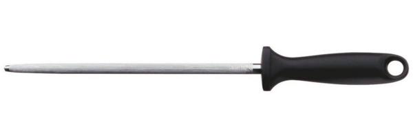 WMF Schleifstein, Wetzstahl für Messer, Kunststoffgriff, Stahllänge 23 cm