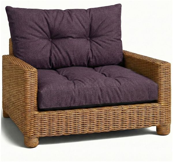 Amazinggirl Sitzkissen Polster für Gartenmöbel - Lounge Kissen Outdoor