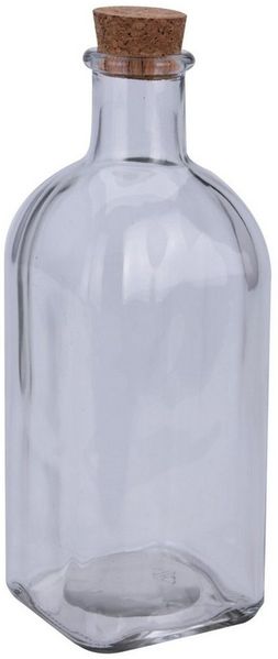 Neuetischkultur Vorratsglas Glasflasche mit Kork-Verschluss, Glas, (Stück, 1-tlg)