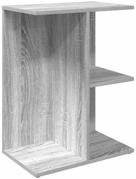 vidaXL Nachttisch Grau Sonoma 46,5x29x61 cm Holzwerkstoff 858660