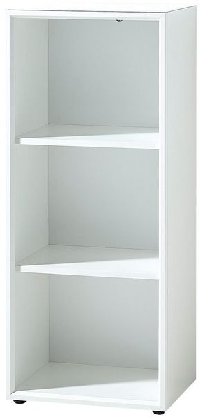Aktenregal Madera / GW-MONTERIA, Glas, Holzwerkstoff, Weiß, 50 x 120 x 37 cm