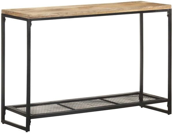 vidaXL Konsolentisch 110x35x75 cm Mango Massivholz 320247