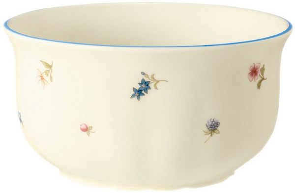 Seltmann Weiden Schüssel Müslischale Marie-Luise Streublume Elfenbein (15cm)