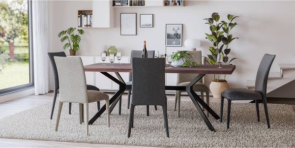Tischgestell Metall PROXI - Stahlgestell beschichtet, 72x155x71cm HxBxT | Outdoor Tischbeine Tischfüße Gestell für Esstisch Küchentisch Tischuntergestell Schwarz