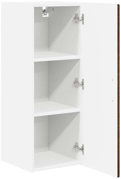 vidaXL Wandschrank PORTO 2 pcs Braun Eichen-Optik 30 x 31 x 80 cm 885370 Bild 5