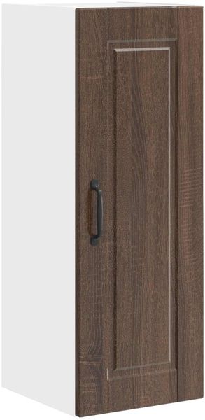 vidaXL Wandschrank PORTO 2 pcs Braun Eichen-Optik 30 x 31 x 80 cm 885370 Bild 6