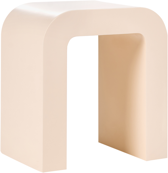 Beistelltisch ENID Hellbeige